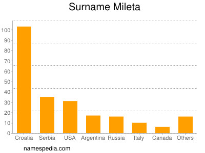 Surname Mileta