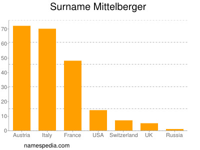Surname Mittelberger