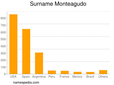 Surname Monteagudo