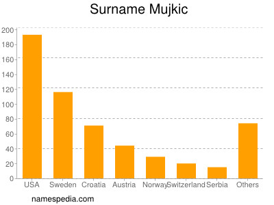 Surname Mujkic