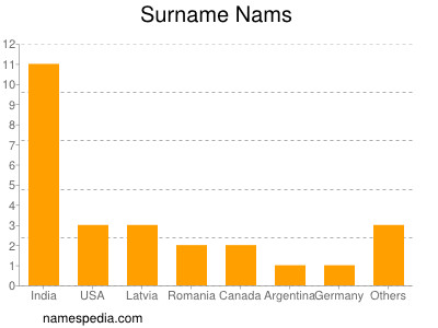 Surname Nams