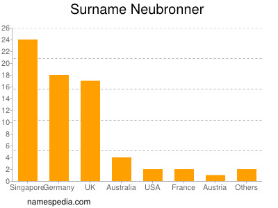 Surname Neubronner