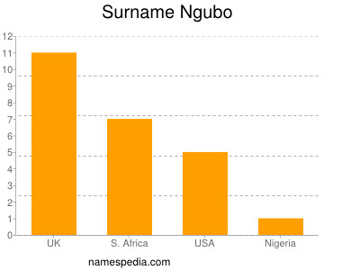 Surname Ngubo