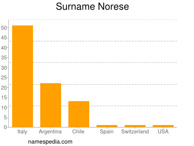 Surname Norese