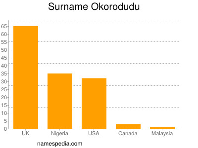 Surname Okorodudu