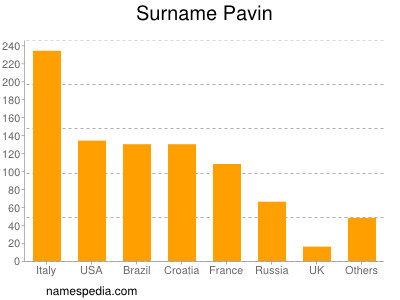 Surname Pavin