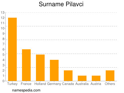 Surname Pilavci