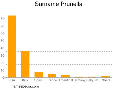 Surname Prunella