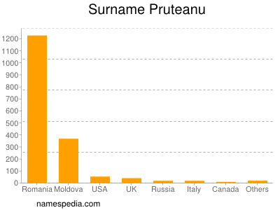 Surname Pruteanu