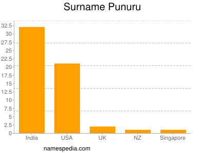 Surname Punuru