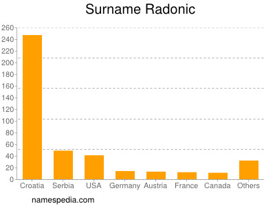 Surname Radonic