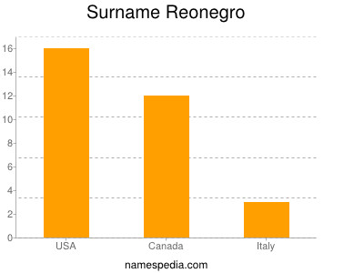 Surname Reonegro