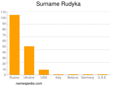 Surname Rudyka