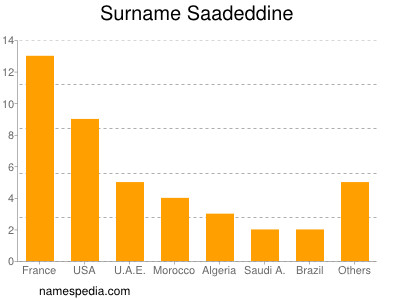 Surname Saadeddine