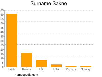 Surname Sakne