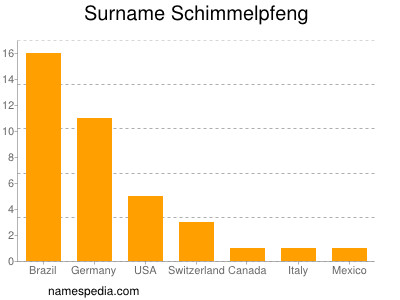 Surname Schimmelpfeng