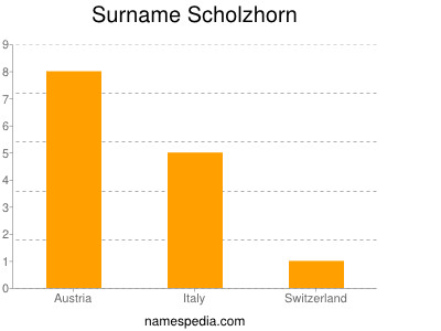 Surname Scholzhorn