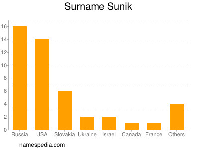 Surname Sunik