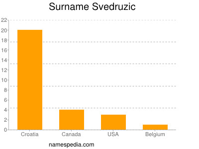 Surname Svedruzic