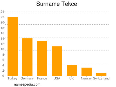 Surname Tekce
