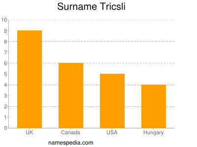 Surname Tricsli