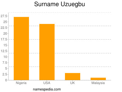 Surname Uzuegbu