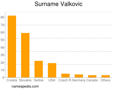 Surname Valkovic