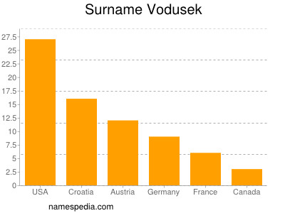 Surname Vodusek