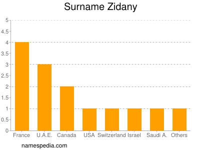 Surname Zidany