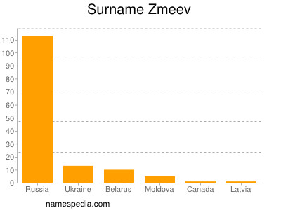 Surname Zmeev