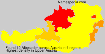 Surname Albeseder in Austria
