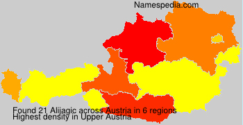 Surname Alijagic in Austria
