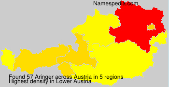 Surname Aringer in Austria