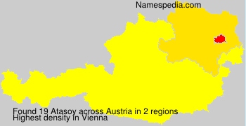 Surname Atasoy in Austria