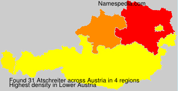 Surname Atschreiter in Austria