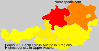Surname Bachl in Austria