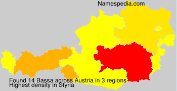 Surname Bassa in Austria