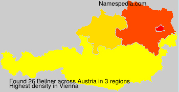 Surname Beilner in Austria