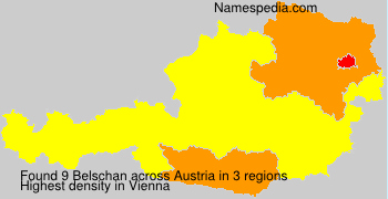 Surname Belschan in Austria
