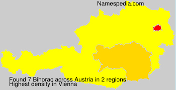 Surname Bihorac in Austria