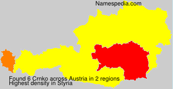 Surname Crnko in Austria
