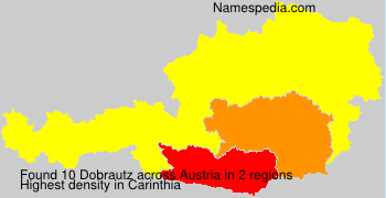 Surname Dobrautz in Austria