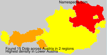 Surname Dolp in Austria