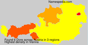 Surname Dore in Austria