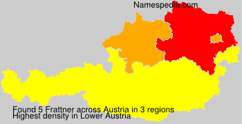 Surname Frattner in Austria
