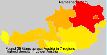 Surname Gans in Austria