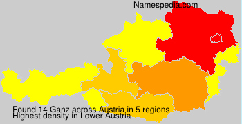 Surname Ganz in Austria