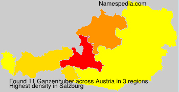 Surname Ganzenhuber in Austria