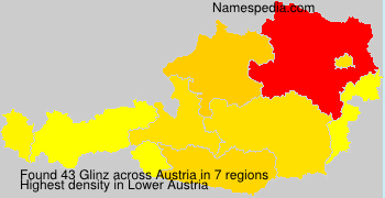 Surname Glinz in Austria