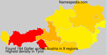 Surname Goller in Austria